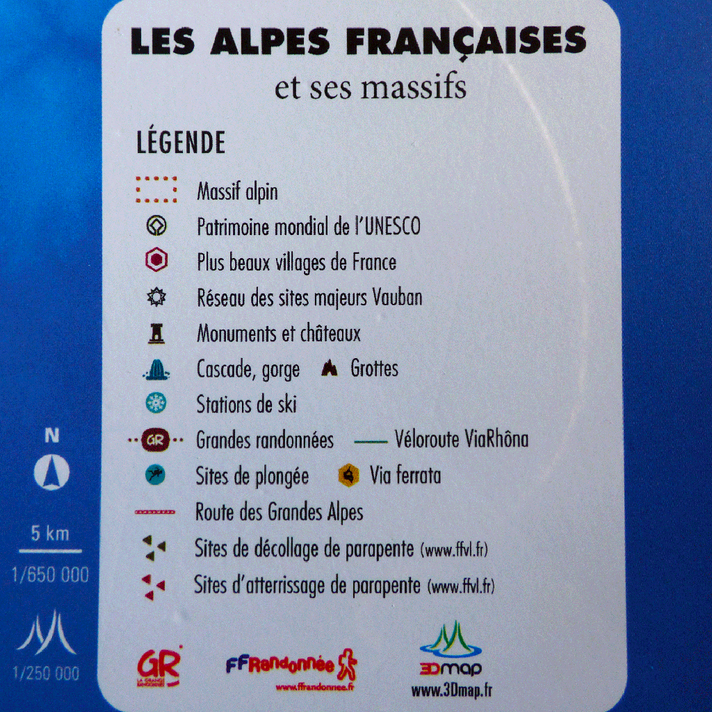 Les Alpes Françaises et ses massifs alpins