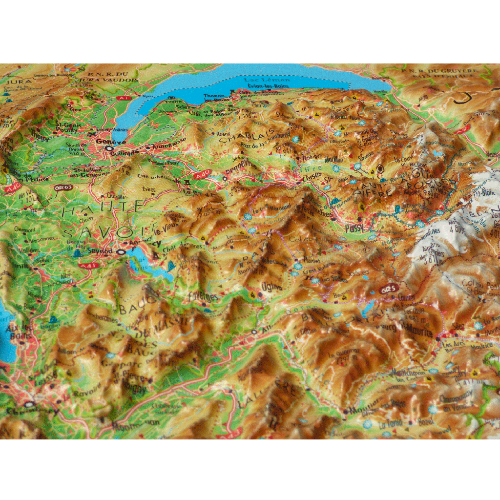 Les Alpes Françaises et ses massifs alpins
