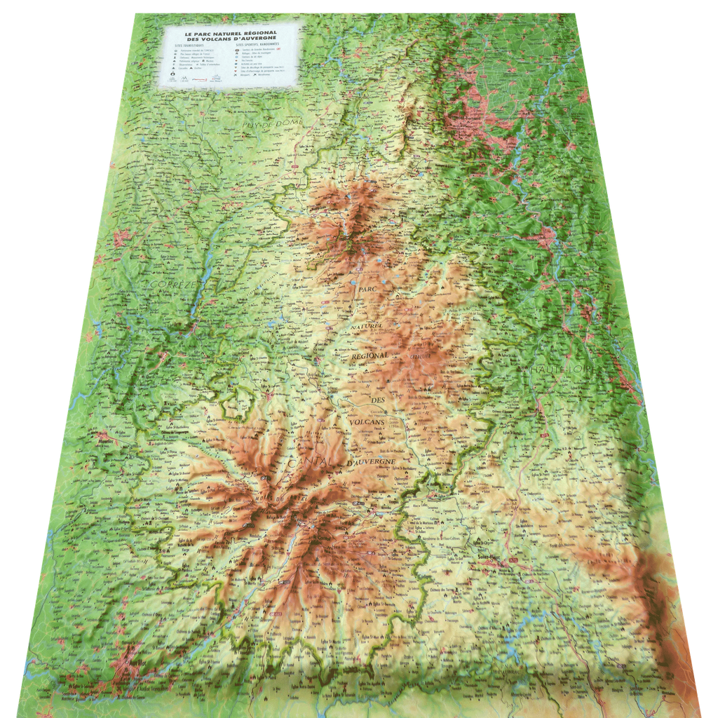 Le Parc Naturel Régional des Volcans d'Auvergne
