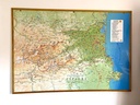Impression à plat d'une carte du catalogue avec effet d'ombrage