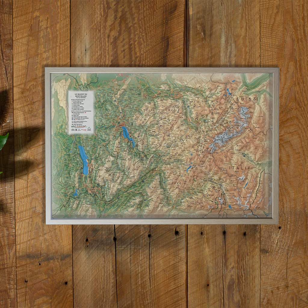 Le Mont Blanc et sa région